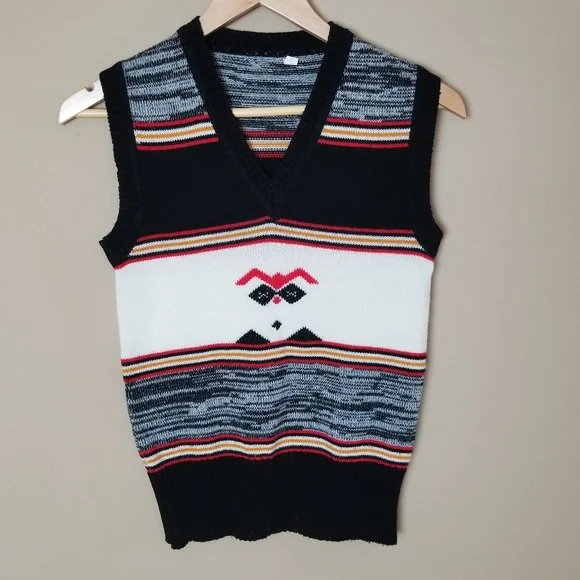 Vintage Sweater Vest sz S - Picture 2 of 5
